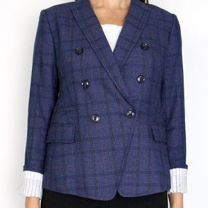 Plaid Blazer
